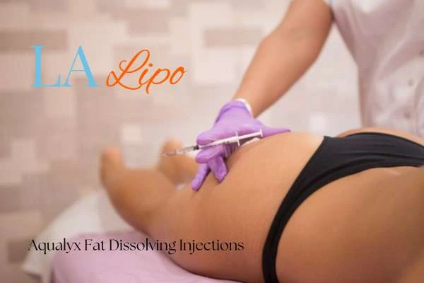 Woman having fat dissolving injections Ryton-on-Dunsmore on thighs