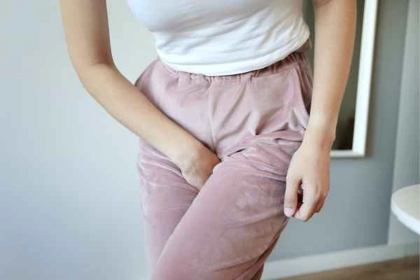 woman running for the toilet because of urinary incontinence Ryton-on-Dunsmore