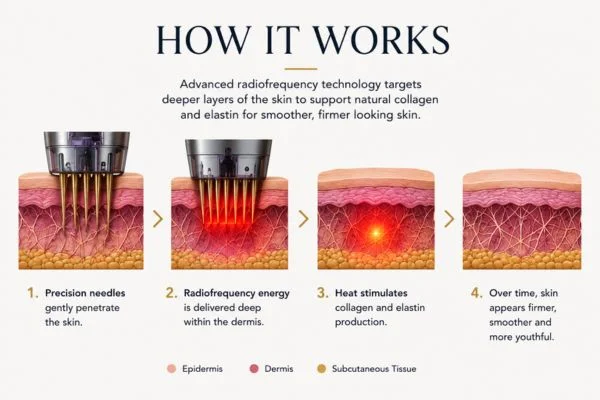 Diagram of how Collagen Lift Therapy Ryton-on-Dunsmore works