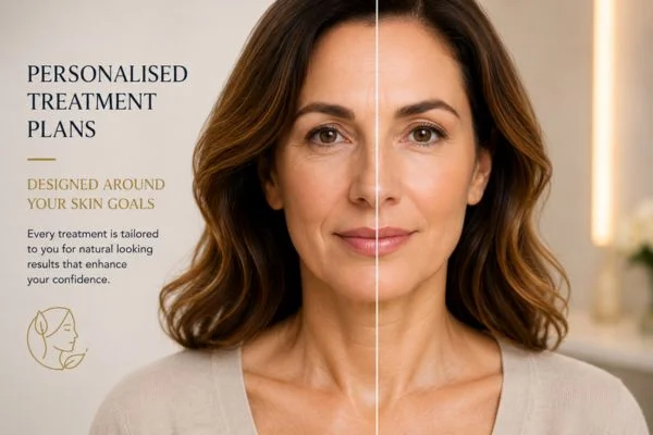 Before and after results of Collagen Lift Therapy Ryton-on-Dunsmore